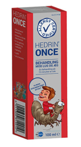 Det bedste lusemiddel fra Hedrin
