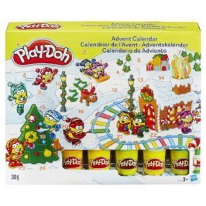 Julekalender med legetøj fra Play Doh