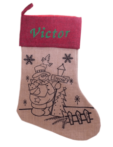 Enkel julesok med navn