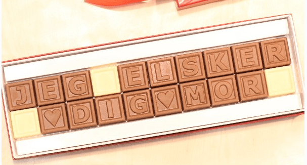 Personlig chokolade