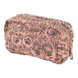 soft-gallery-toilettaske-owl-coral-lyseroed