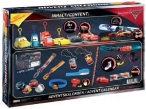 Julekalender med legetøj fra Cars